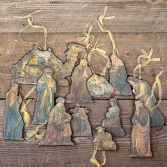 Nativity Ornaments Set of 12
