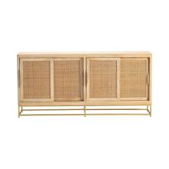 Natural Accents 4 Door Sideboard