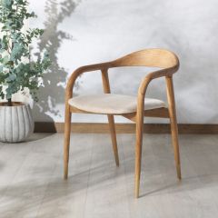 Natural Accents Curved Back Dining Chair