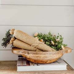 Natural Burlap Carrot