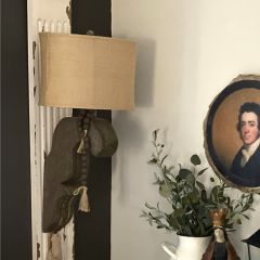 Natural Classics Tasseled Bead Garland Set of 2