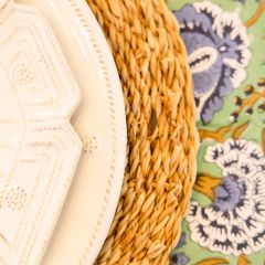 Natural Hogla Charger Plate