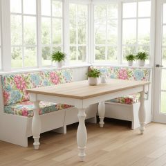 Natural Top Reclaimed Pine Dining Table