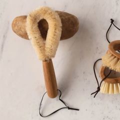 Natural Wood Bathroom Utility Brush