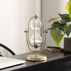 Nautical Swivel Stand Hour Glass