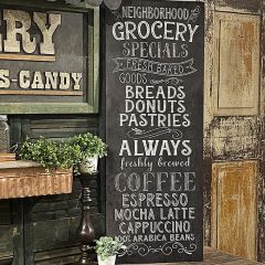 Neighborhood Grocery Large Wall Sign