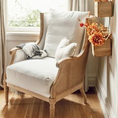 Neutral Classics Cushioned Armchair