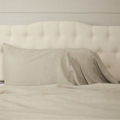 Neutral Linen Pillowcase Set of 2 Standard