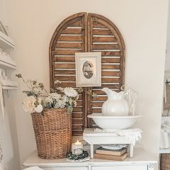 Neutral Wash Shutters Set of 2