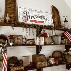 Neutral Wash Shutters Set of 2