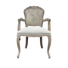 Nice and Natural Vintage Inspired Arm Chair | SHIPS FREE