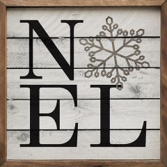 Noel Snowflake Wall Art