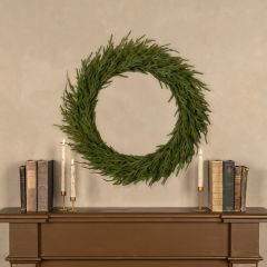 Norfolk Pine Soft Touch Wreath 30 Inch