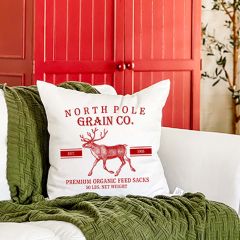 North Pole Grain Co Pillow Cover