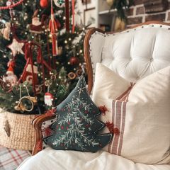 Nutcracker Christmas Accent Pillow Collection Green