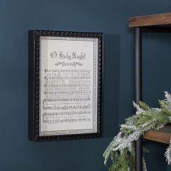O Holy Night Sheet Music Framed Wall Art