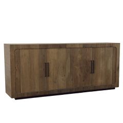 Oak Plank Sideboard Cabinet