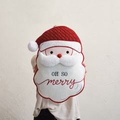 Oh So Merry Santa Accent Pillow