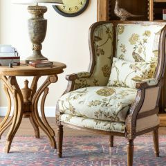 Old Pine Round Side Table