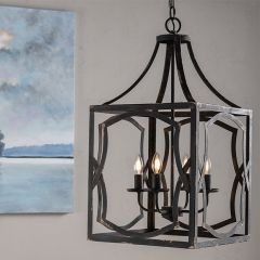 Old World Dark Chandelier