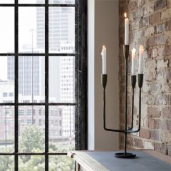 Old World Inspiration Iron Candelabra