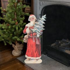 Old World Santa with Tree Dummy Board