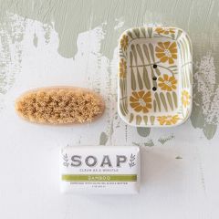 Olive Blossom 3 Piece Washroom Set