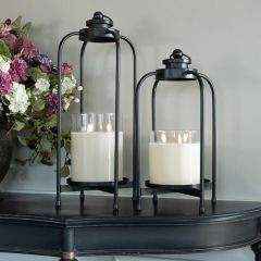Open Dome Frame Candle Lantern