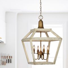 Open Frame Farmhouse Pendant Light