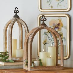 Open Frame Tabletop Lantern