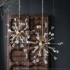 Orb Burst 18 Light Chandelier
