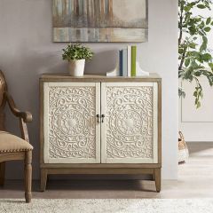 Ornate Accents 2 Door Storage Cabinet
