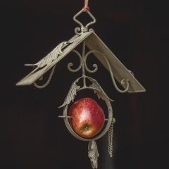 Ornate Apple Bird Feeder