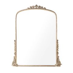 Ornate Elegance Gold Framed Mirror 72 Inch