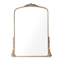 Ornate Elegance Gold Framed Mirror 84 Inch