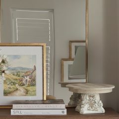 Ornate Plate Pedestal Riser