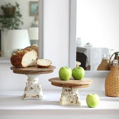 Ornate Plate Pedestal Riser
