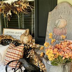 Our Pumpkin Patch Metal Wall Sign