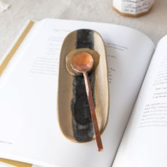 Oval Stoneware Serving Plate Set of 3