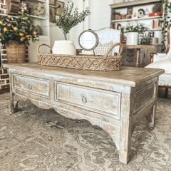 Painted Cottage Style Coffee Table