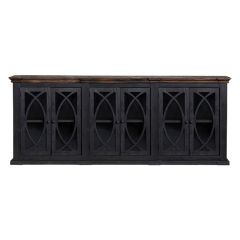 Painted Sable 6 Door Sideboard