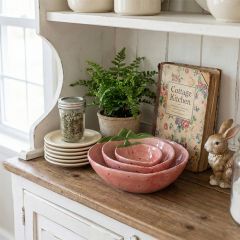 Painted Strawberry Nesting Bowl Set of 4
