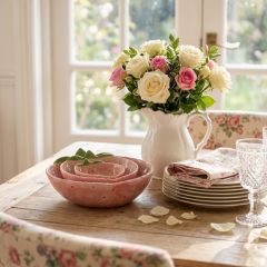 Painted Strawberry Nesting Bowl Set of 4