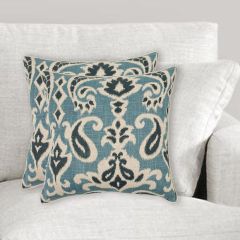 Paisley Print Accent Pillow Set of 2
