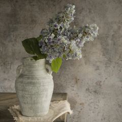 Pale Purple Faux Lilac Stem Spray