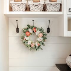 Pastel Princess Decorative Floral Wreath