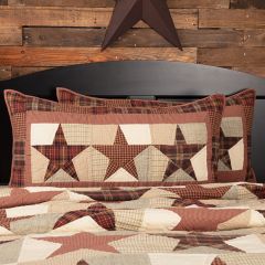 Patchwork Star Sham