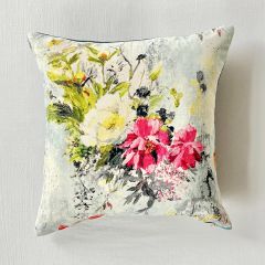 Patina Vie Florabella by Antique Farmhouse Luxurious Velvet Square Pillow