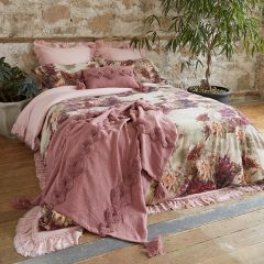 Patina Vie Fuchsia Floret 3 Piece Queen Duvet Set by Antique Farmhouse