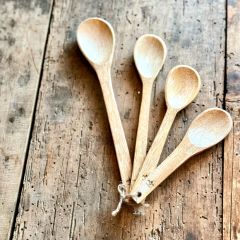 Patina Vie Handmade Mango Wood 4 Piece Spoon Set by Antique Farm House